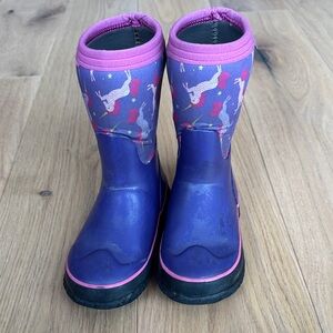 Bogs Girls Waterproof Rain and Snow Boots